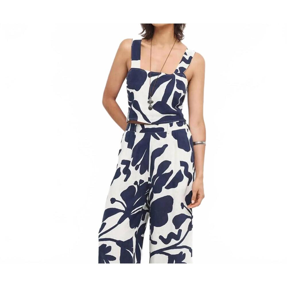 NEW VITAMIN A tallows crop top in night flower